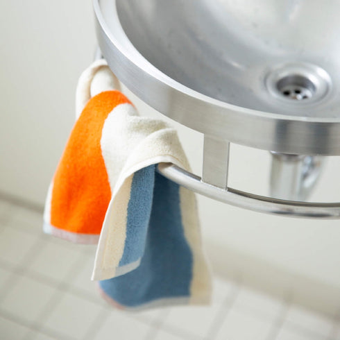 3er Set Gästehandtücher | lime, gelb, hellblau