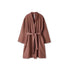 Bademantel Leinen | Mocca