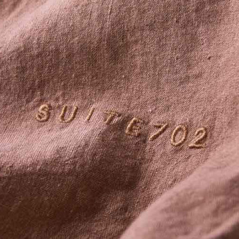 Bademantel Leinen | Mocca