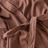 Bademantel Leinen | Mocca