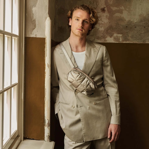 Gürteltasche Cilou | greige gold