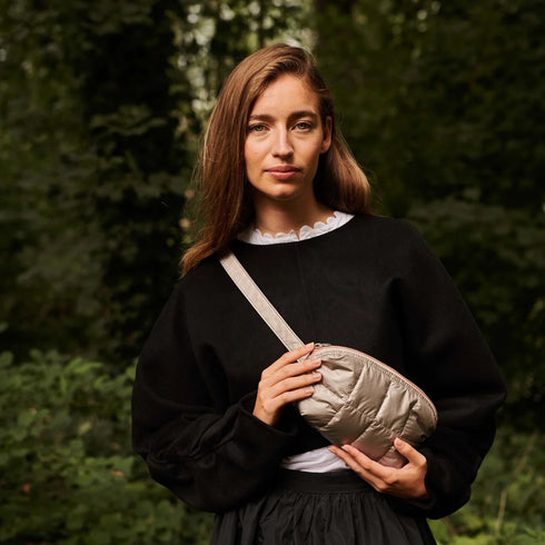 Gürteltasche Cilou | greige gold