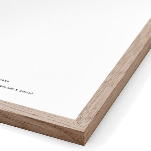 Bilderrahmen (Glas) A4 | oak