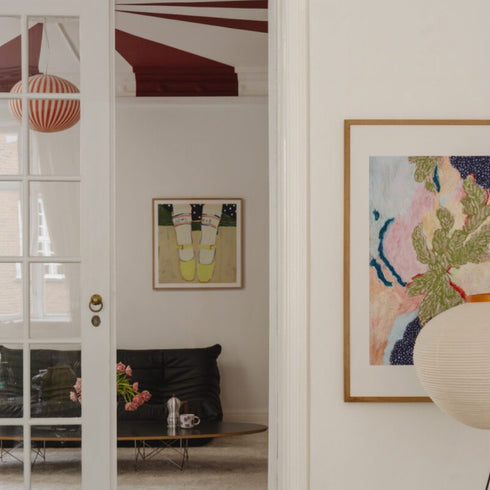 Gerahmter Kunstdruck On the Jetty | 50x50cm