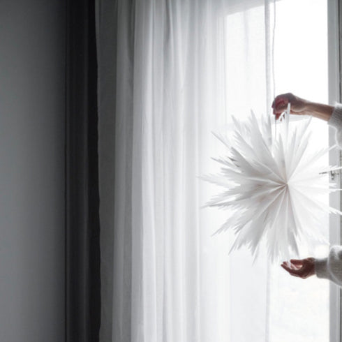 Papierstern LIZ Ø50cm | weiss