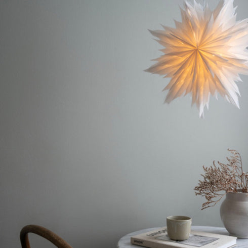Papierstern OSLO Ø44cm | weiss