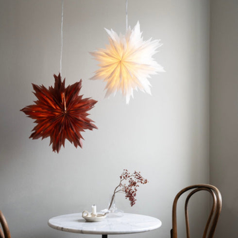 Papierstern OSLO Ø44cm | weiss