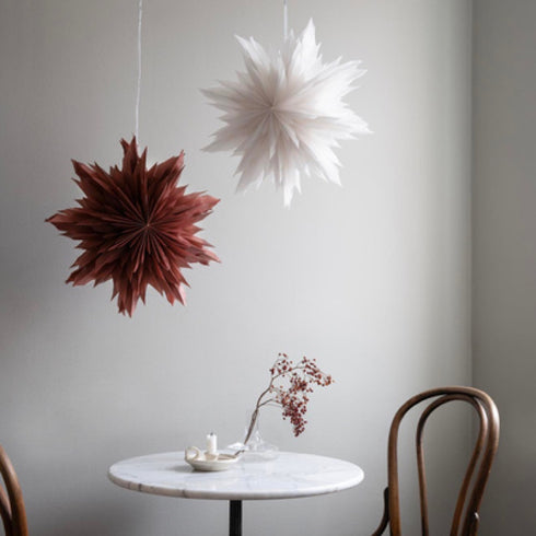 Papierstern OSLO Ø44cm | weiss