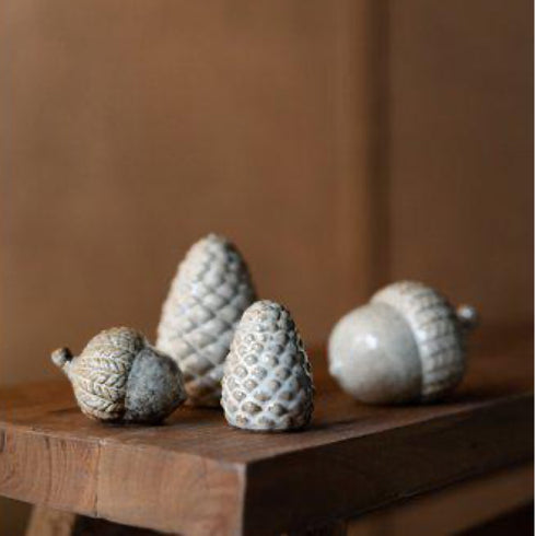 Keramik Haselnüsse | 2 Grössen