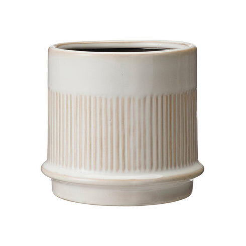 Blumentopf Ariana ecru | 2 Grössen