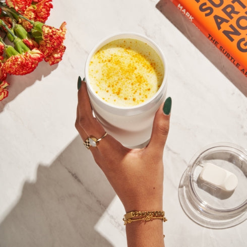 Keramik Isolier Tumbler 590ml | creme