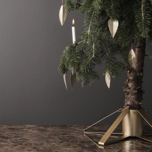 Weihnachtsbaumständer | messing