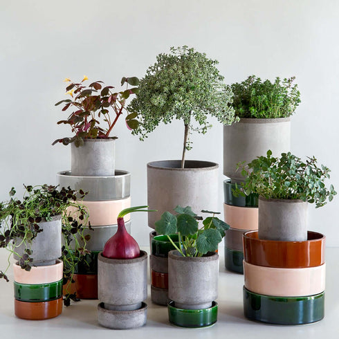 Blumentopf The Hoff Pot | grau
