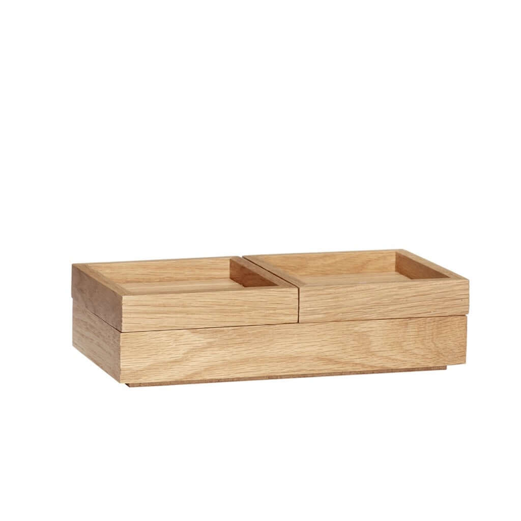 joyne.com | Desk Organizer (3er Set) | Eiche von Hübsch Interior