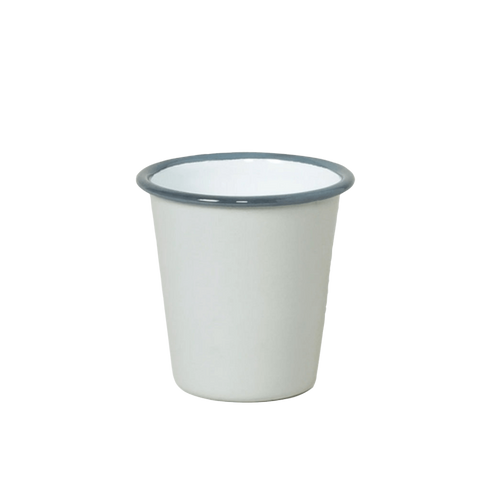 Emaille-Becher (310ml) | grau