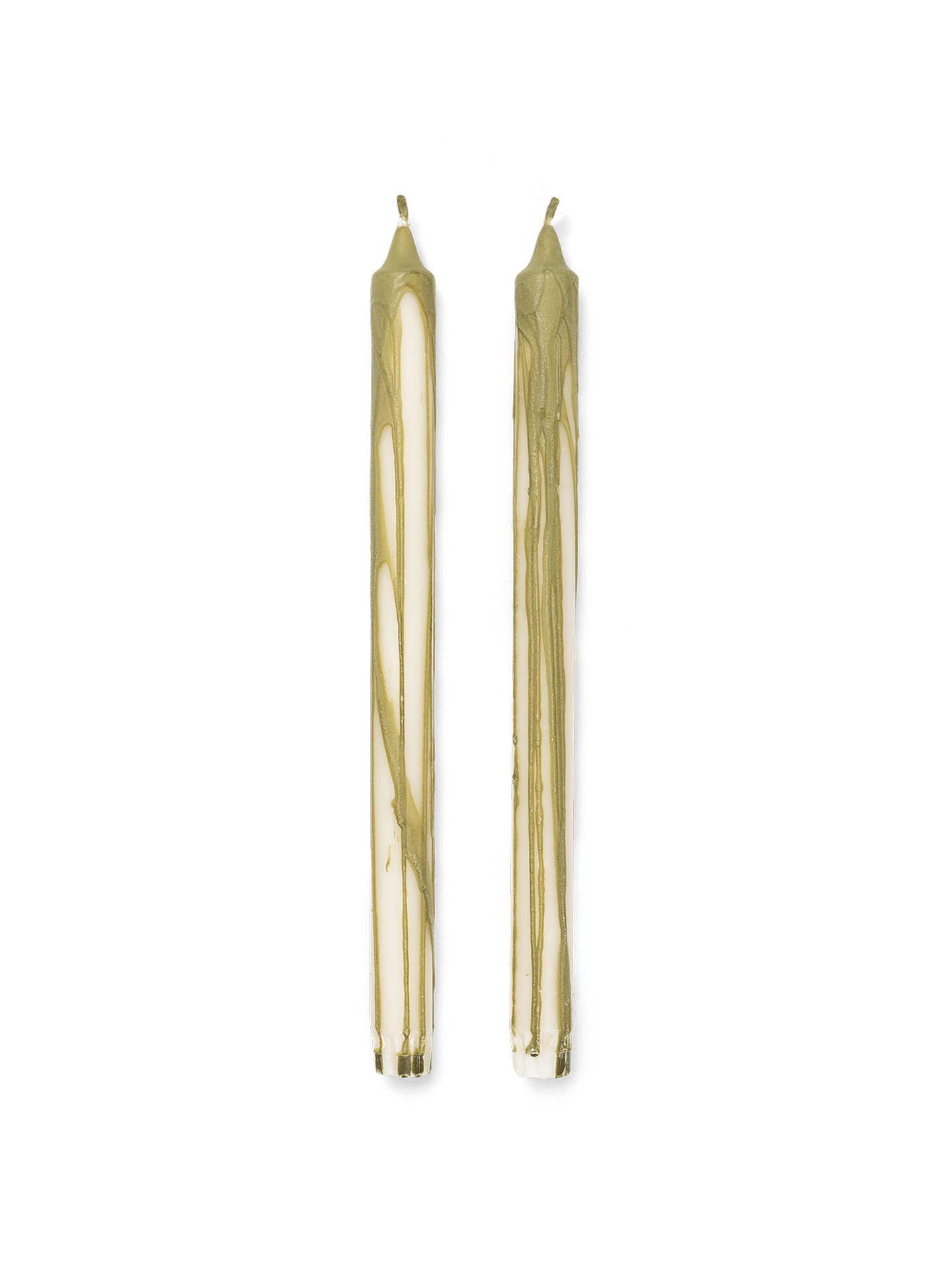 joyne.com | 2er Set Kerze DUO | Olivgrün von Ferm Living
