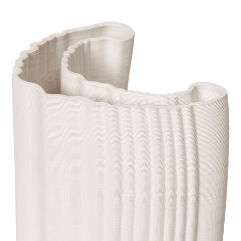 Moire Vase | Off-White