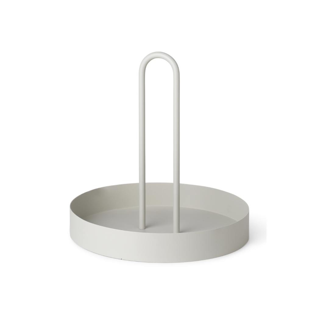 joyne.com | Tablett mit Tragegriff "Grib" | light grey von Ferm Living