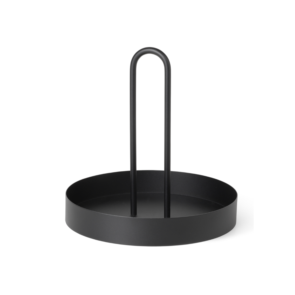 joyne.com | Tablett mit Tragegriff "Grib" | black von Ferm Living