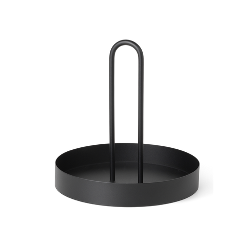 Tablett mit Tragegriff "Grib" | black