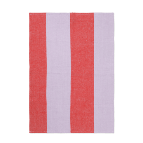 Hale Geschirrtuch | rot-lila