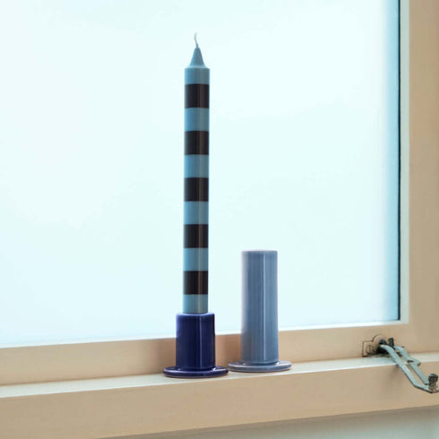 Kerzenständer Tube (S) | midnight blue