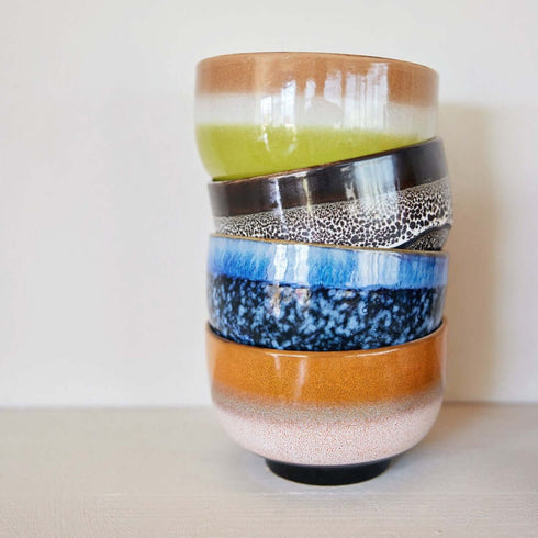 4er Set Schüsseln M Ø 13.5cm | Groovy