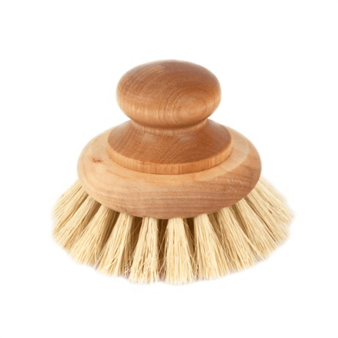 Pfannenbürste mit Griff gross | Borsten Tampico Faser