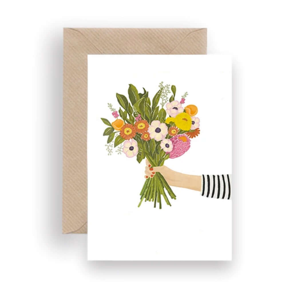 joyne.com | Karte Flowers and Stripes von Lykkefund Paper