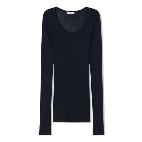 Longsleeve Shirt Massachusetts | navy