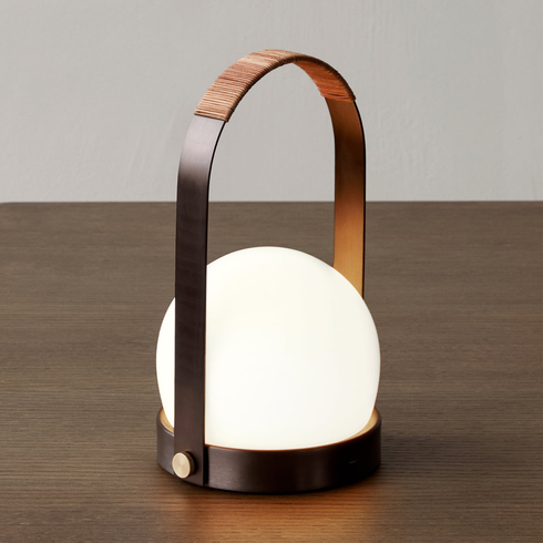 Tischlampe Carrie | bronzed brass