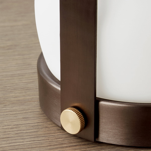 Tischlampe Carrie | bronzed brass