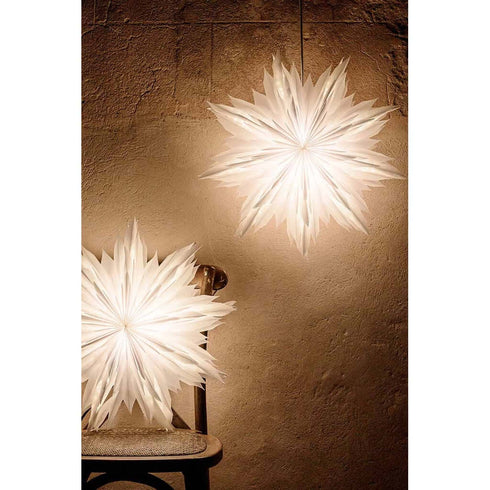 Papierstern OSLO Ø60cm | weiss