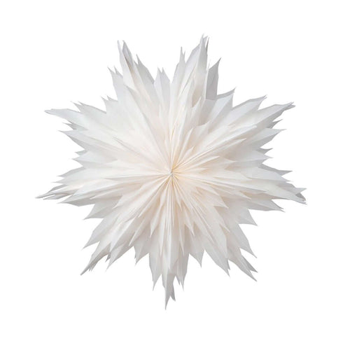 Papierstern OSLO Ø60cm | weiss