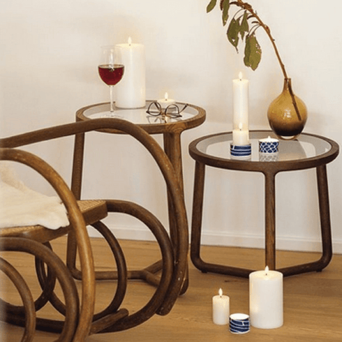 LED Kerze flach | 8x10cm