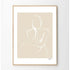 Gerahmter Kunstdruck Demure | 30x40cm