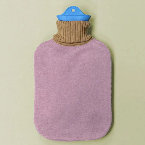 Wärmflasche Baumwollbezug | lila