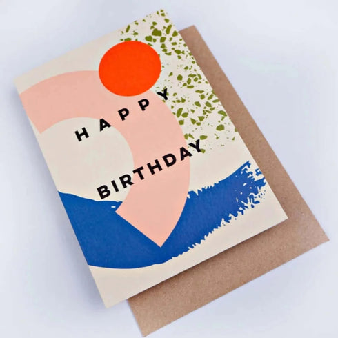 Grusskarte | Birthday (Memphis Edition)