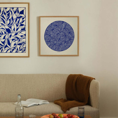 Gerahmter Kunstdruck Moon No. 2 | 50x50cm