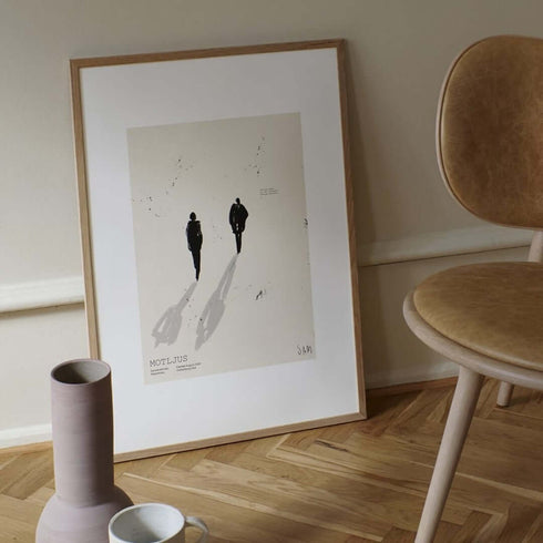 Gerahmter Kunstdruck Motljus | 2 Grössen