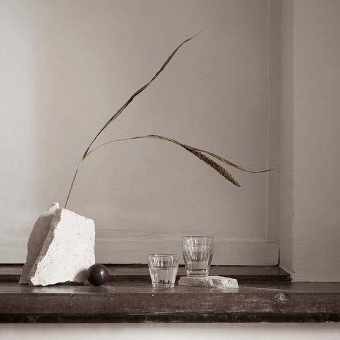 Glas mit Rillen | verschiedene Grössen