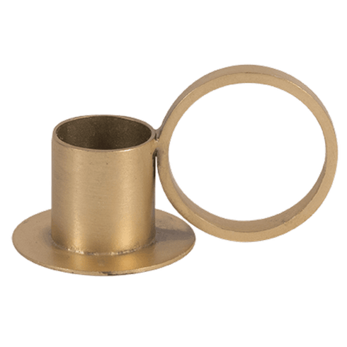 Kerzenhalter "Circle" | gold