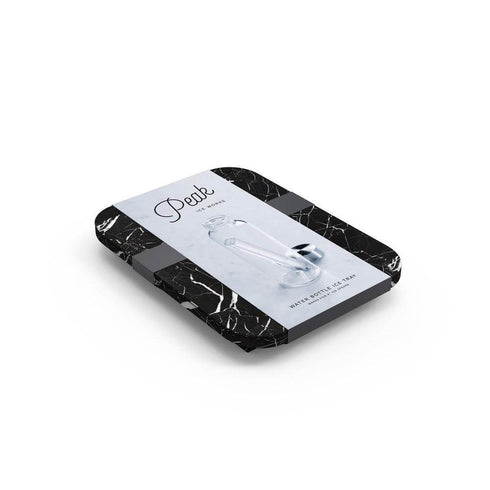 Eiswürfelform "Bottle" Marmor | schwarz