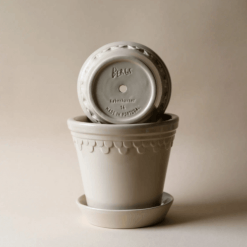 Blumentopf Københavner | sand glasiert