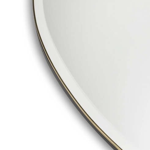 Spiegel POND Messing | extra large