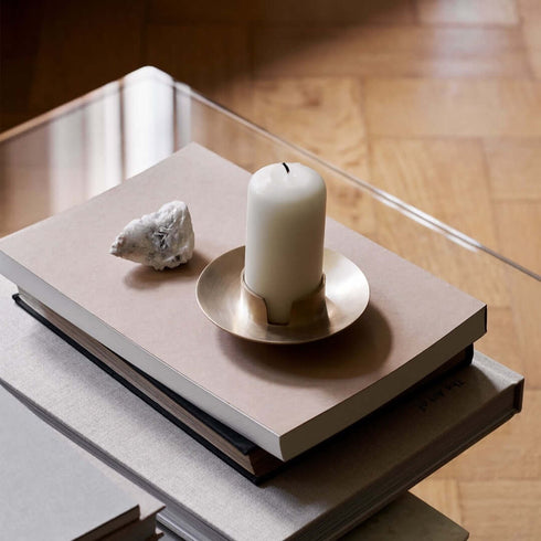 Block Kerzenständer | messing