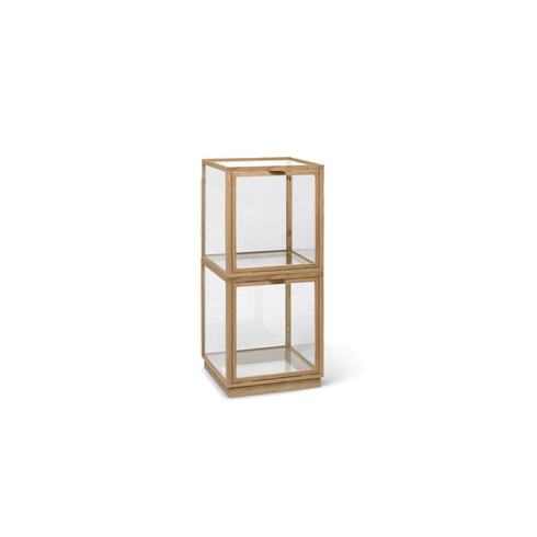 Vitrinen Box Miru | natural oak