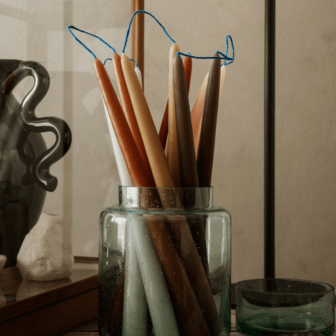 2er Set Kerzen 30cm | verschiedene Farben