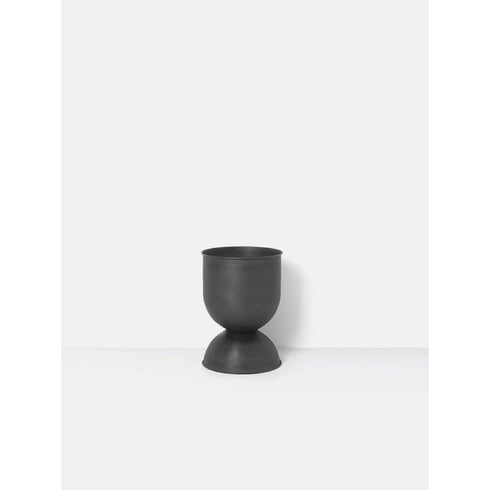 Übertopf Hourglass Pot S | black