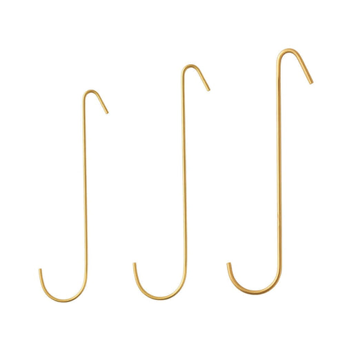 Haken Messing lang | verschiedene Grössen